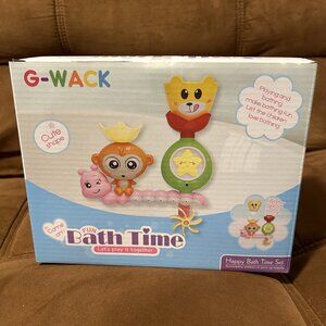 NWT G-WACK Suction Cup Interactive Bath Toy- PINK